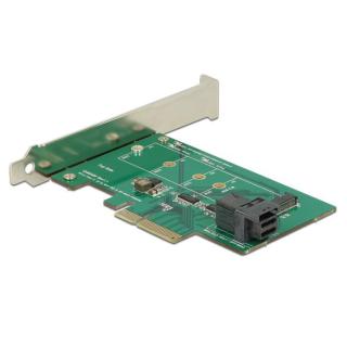 Karta PCI Express 1 x wewnętrzny NVMe M.2 PCIe 1 x wewnętrzny. Konstrukcja niskoprofilowa