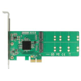 Karta PCI Express 4 x wewnętrzna M.2 Key B Konstrukcja niskoprofilowa