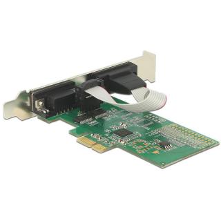 Karta rozszerzeń PCI Express 2x RS-232