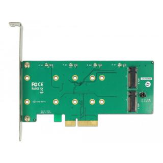 Karta rozszerzeń PCI Express 2x M.2 Key B RAID