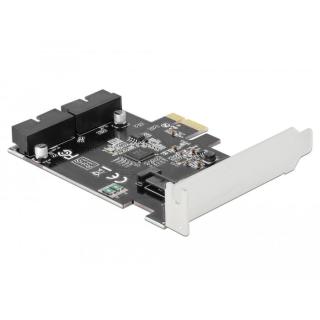 Karta rozszerzeń PCI Express USB 3.0 2x port PIN