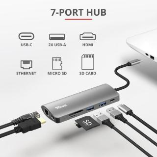 DALYX adapter USB C 7w1