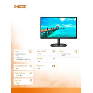 Monitor 24B2XD 23.8 cala IPS DVI