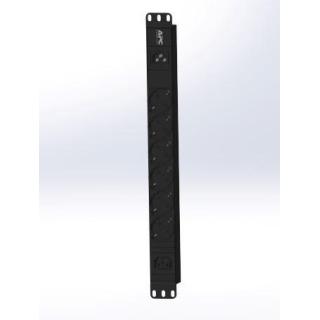 Listwa zasilająca EPDU1010 Easy PDU Basic 1U 10A 6SCH,1C13, 230V