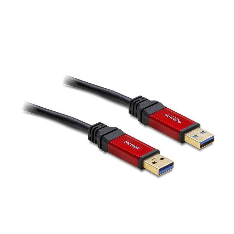 Kabel USB-A M/M 3.0 1m PREMIUM