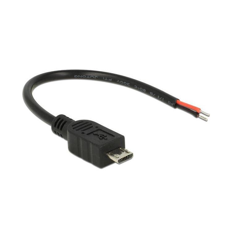 Kabel RASPBERRY USB MICRO BF-2x Luźne przewody (VCC/GND)