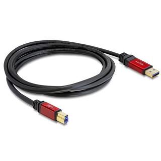 Kabel USB-A(M)-USB-B(M) 3.0 5m czarny