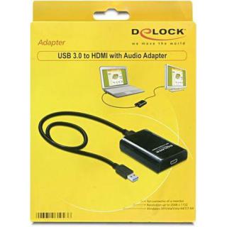 Adapter USB MICRO( F) 3.0-HDMI + kabel USB MICRO- USB-A