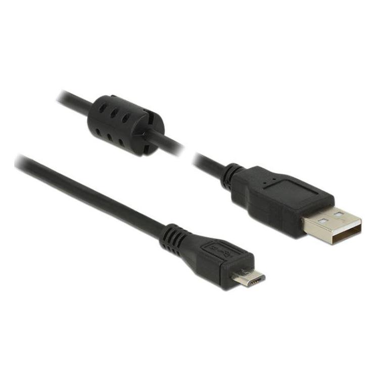 Kabel USB MICRO(M) -USB-A(M) 2.0 1.5m