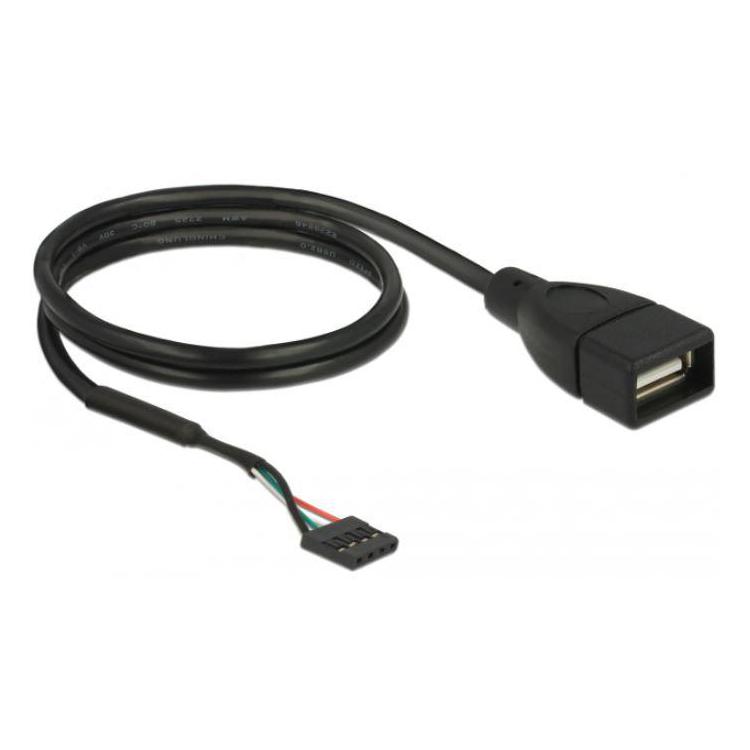 Kabel USB PIN HEADER(F) 4 PIN-USB-A