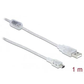 Kabel USB MINI(M)- USB-A(M) 2.0 1M