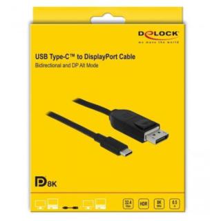 Kabel USB-C(M)-DISPLAYPORT(M) 0.5M