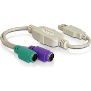 ADAPTER USB-PS/2 X2 DELOCK