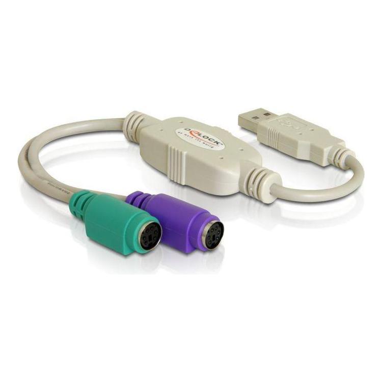 ADAPTER USB-PS/2 X2 DELOCK