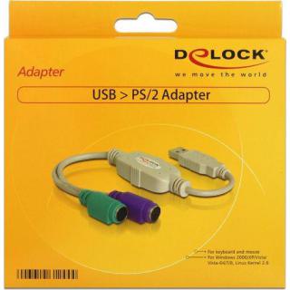 ADAPTER USB-PS/2 X2 DELOCK