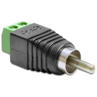 Adapter TERMINAL B LOCK 2PIN-RCA