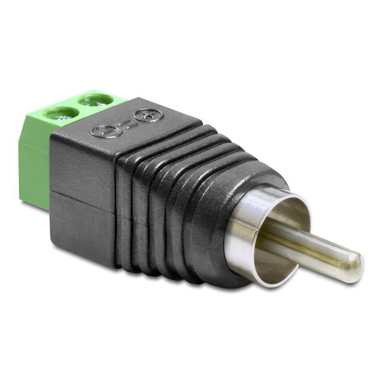 Adapter TERMINAL B LOCK 2PIN-RCA