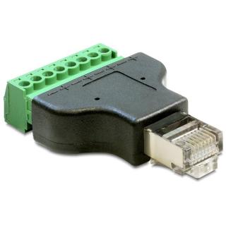 Adapter TERMINAL BLOCK 8PIN-RJ45