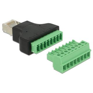 Adapter TERMINAL BLOCK 8PIN-RJ45