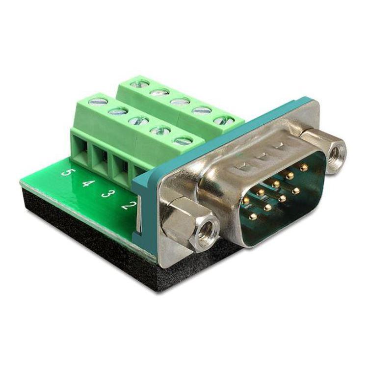 Adapter TERMINAL BLOCK 10PIN-SERIAL 9PIN DB9 (COM)(M)