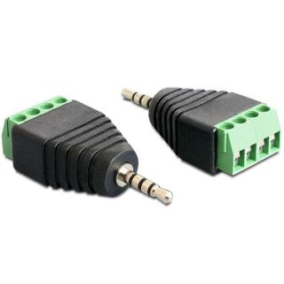 Adapter TERMINAL BLOCK 4PIN-JACK 2.5MM(M)