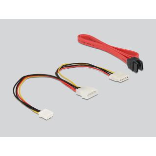 Adapter SATA 7PIN F + ZASILANIE MOL