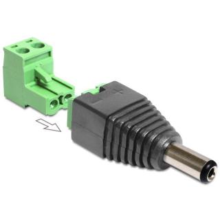 Adapter TERMINAL B LOCK 2PIN-DC 2.1X