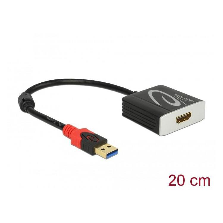 Adapter USB-A M 3.0 - HDMI 2K 60Hz