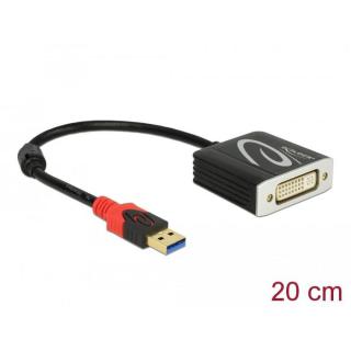 Adapter USB-A M 3.0 - DVI-I(24+5)