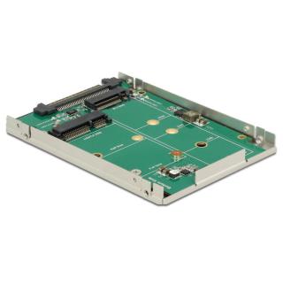 Adapter SATA Express U.2 1 x M.2 / 1 x mSATA