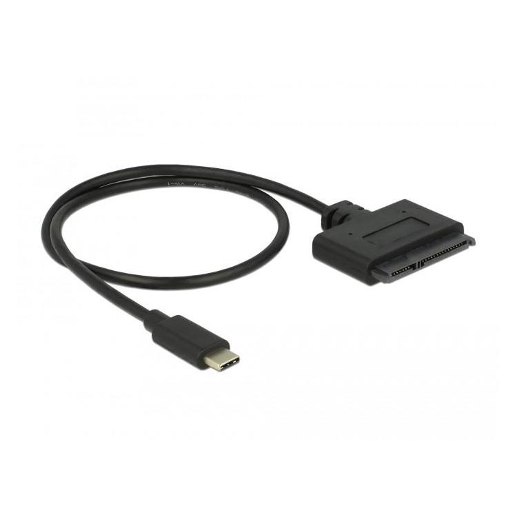 Adapter USB-C(M) 3.1 gen 2 - SATA DATA III (6GB/S) 22PIN(F) 0.5m