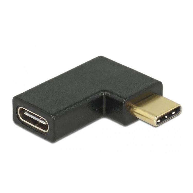 Adapter USB C(M) 3.1-USB C kątowy