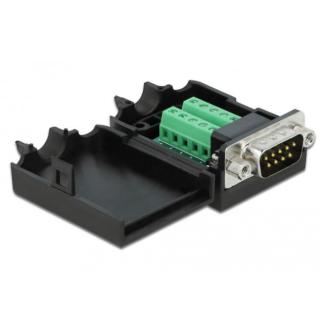 Adapter TERMINAL BLOCK 10PIN- SERIAL 9PIN DB9 (COM)(M)