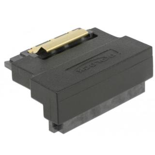 Adapter SATA 22 PIN M/F Kątowy 90"