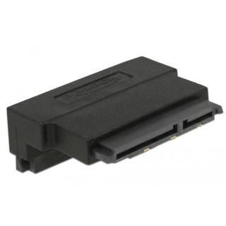 Adapter SATA 22 PIN M/F Kątowy 90"