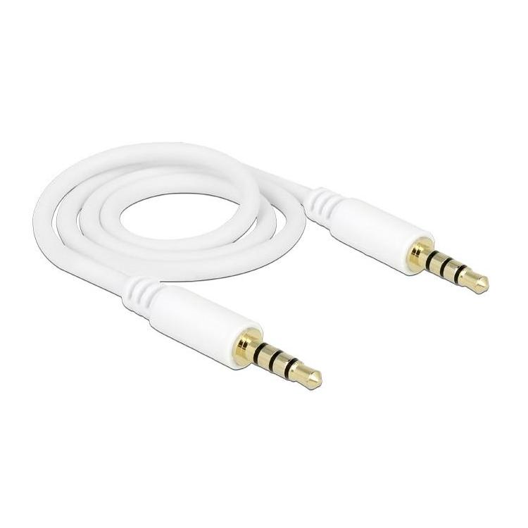 Kabel audio minijack 3.5mm M/M 4 PIN