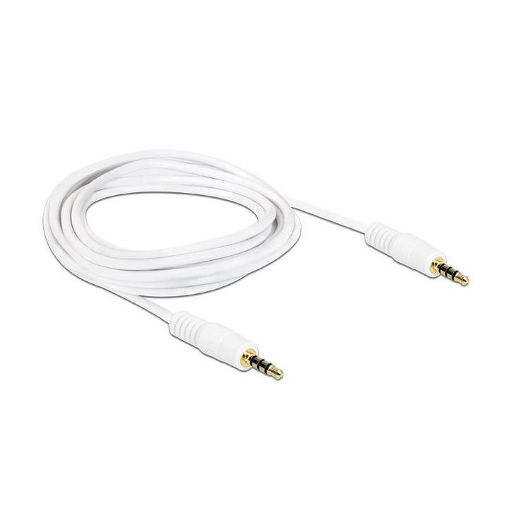 Kabel audio minijack 3.5mm M/M 4 Pin