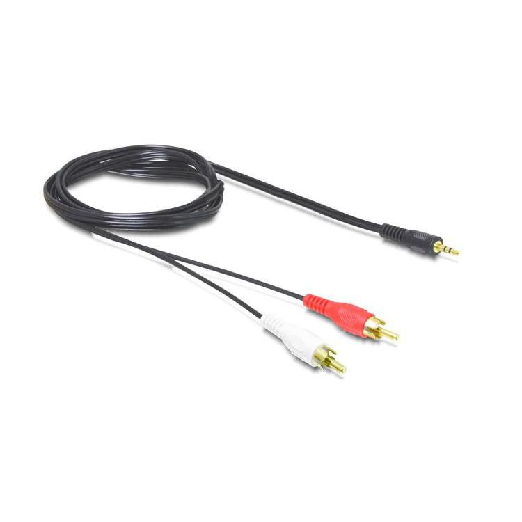 Kabel audio minijack 3.5mm (M) 3 Pin