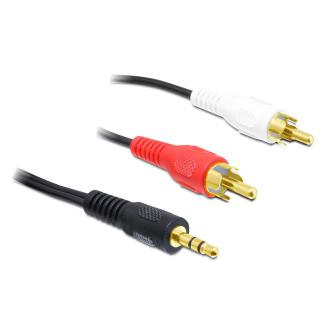 Kabel audio minijack 3.5mm (M) 3 Pin