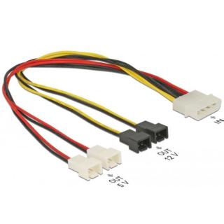 Kabel rozdzielacz zasilania MOLEX(M) 4x 2PIN