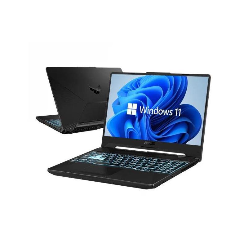 Notebook Asus TUF Gaming F15 15,6"FHD/i5-11400H/16GB/SSD512GB/RTX 3050 4GB/W11 Black