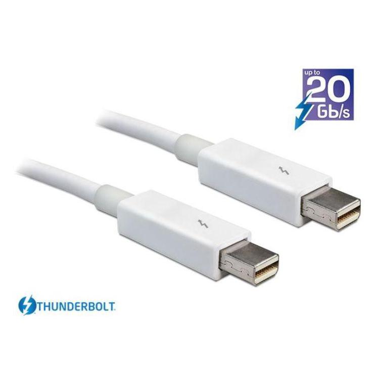 Kabel THUNDERBOLT M/M 0.5m biały