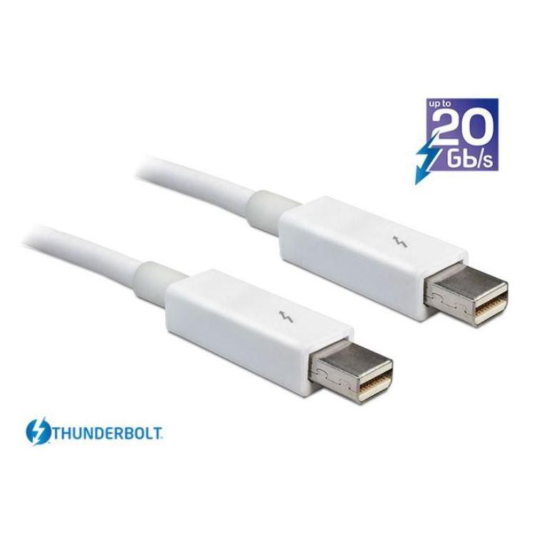 Kabel THUNDERBOLT M/M 1m biały