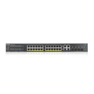 GS2220-28HP 24xGbE L2 PoE Switch GbE Uplink 1Y NCC Pro Pack LIC GS2220-28HP-EU0101F