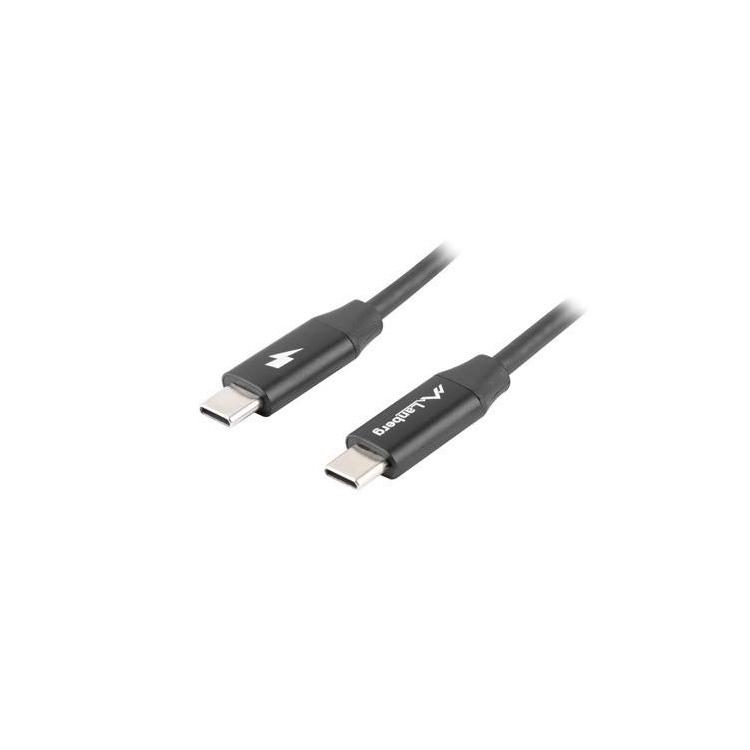 Kabel USB-C M/M 2.0 CA-CMCM-40CU-0010-BK Czarny 1m