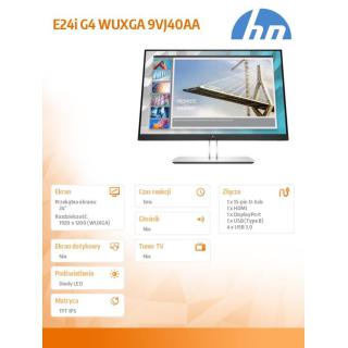 Monitor E24i G4 WUXGA 9VJ40AA