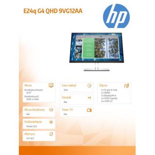 Monitor E24q G4 QHD 9VG12AA