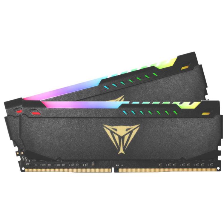 Pamięć DDR4 Viper RGB LED 16GB/3200(28GB) Black CL19