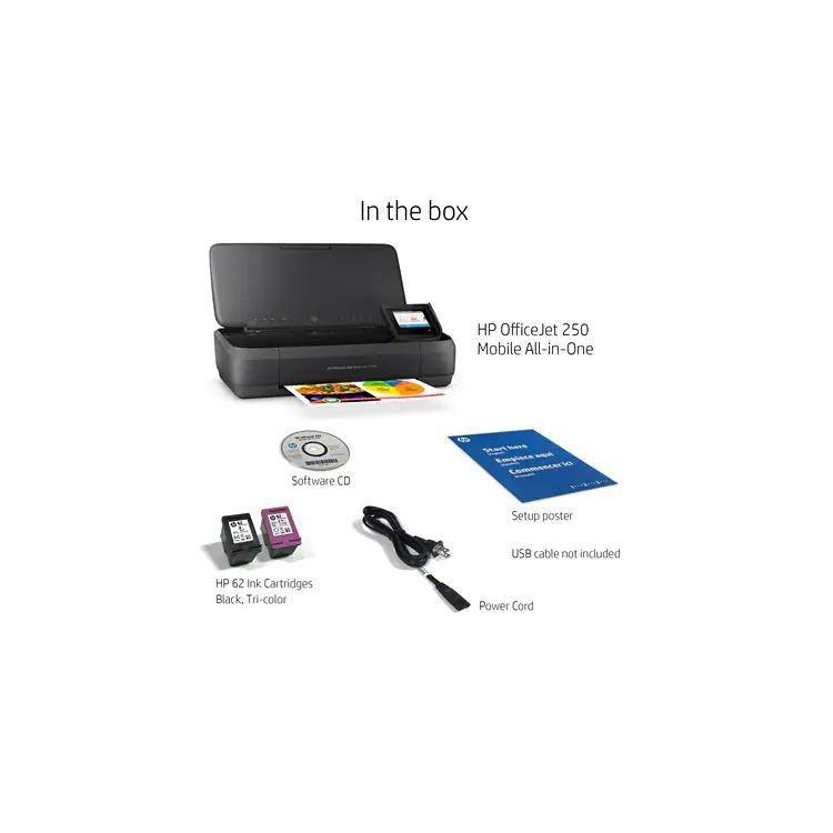 HP Officejet 250 AiO Printer CZ992A