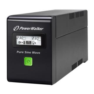 UPS Line-In 600VA 2xSchuko 230V Pure sine WAVE, RJ11/45...